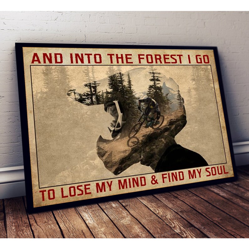 And into the forest i go to lose my mind and find my soul etsy