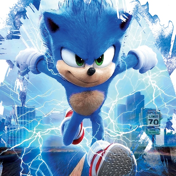 Póster Sonic Always Running | Decoración de Pared | Grupo Erik | Outlet PC