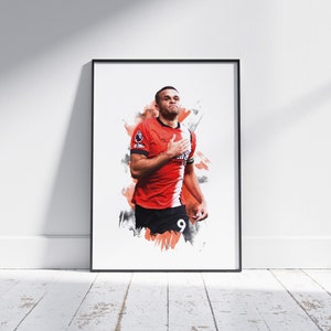 Carlton Morris - 2023/24 - Football Poster - Football Print