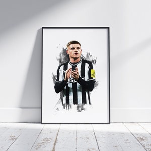 Harvey Barnes - 2023/24 - Football Poster - Football Print