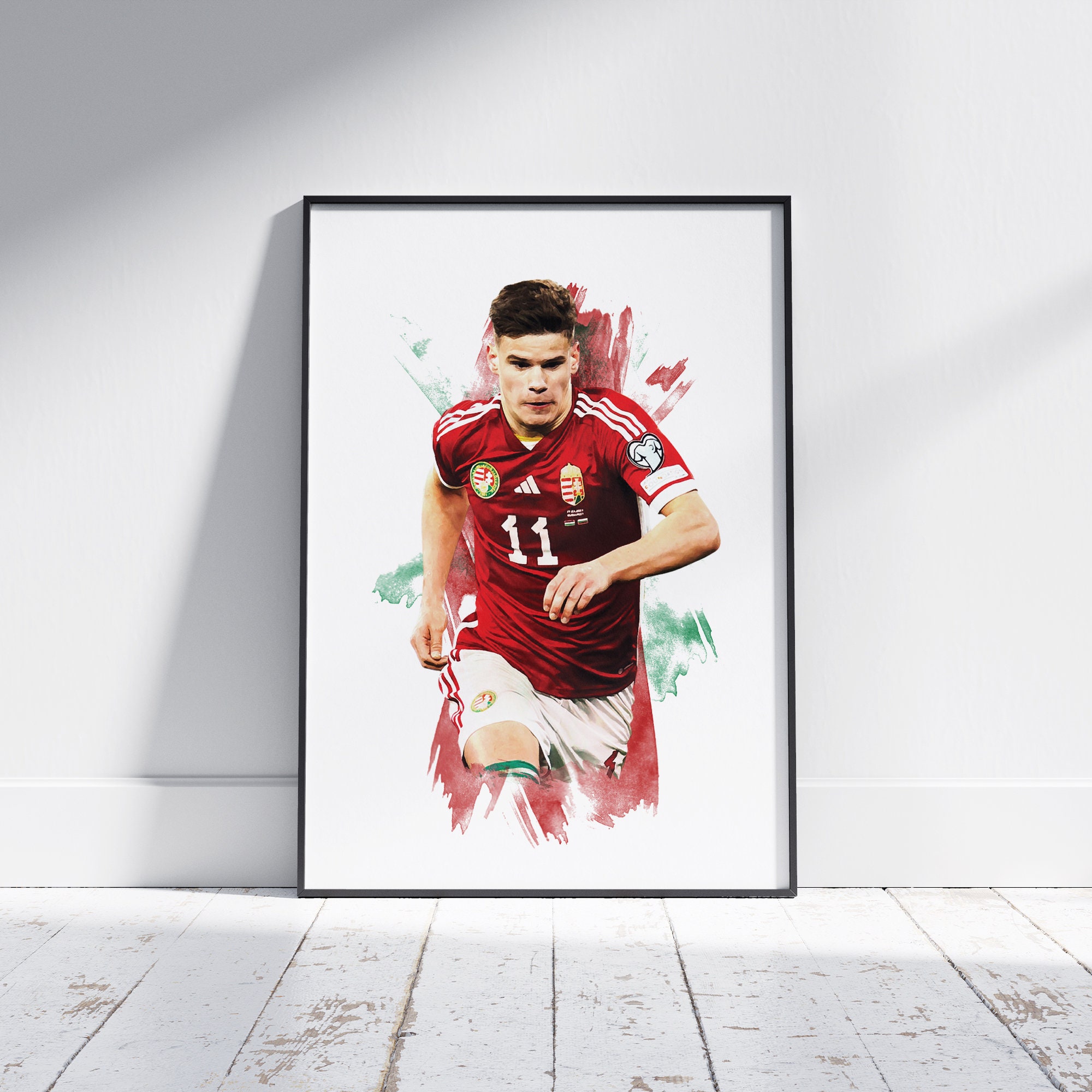 Milos Kerkez - Hungary - Football Poster - Football Print