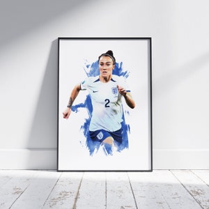 Lucy Bronze - England - Football Poster - Football Print