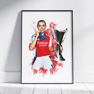Katie McCabe - 2024/25 - Trophy - Football Poster - Football Print