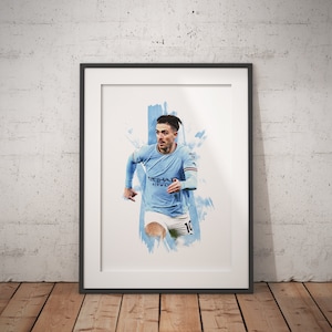 Jack Grealish - 2023 - Home - Digital Poster - Digital Print