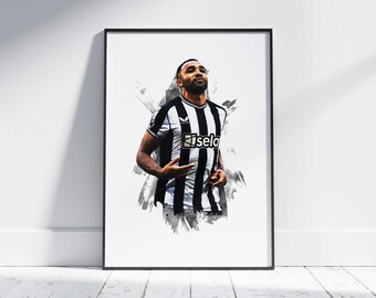 Callum Wilson - 2023/24 - Football Poster - Football Print
