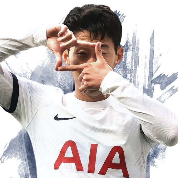 Tottenham Hotspur FC Son Heung-min 23-24 Player Cutout Wall 