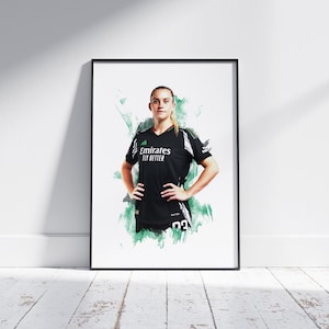 Alessia Russo - 2024/25 - Away Kit - Football Poster - Football Print