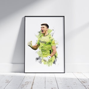 Nick Pope - 2023/24 - Poster di calcio - Stampa di calcio
