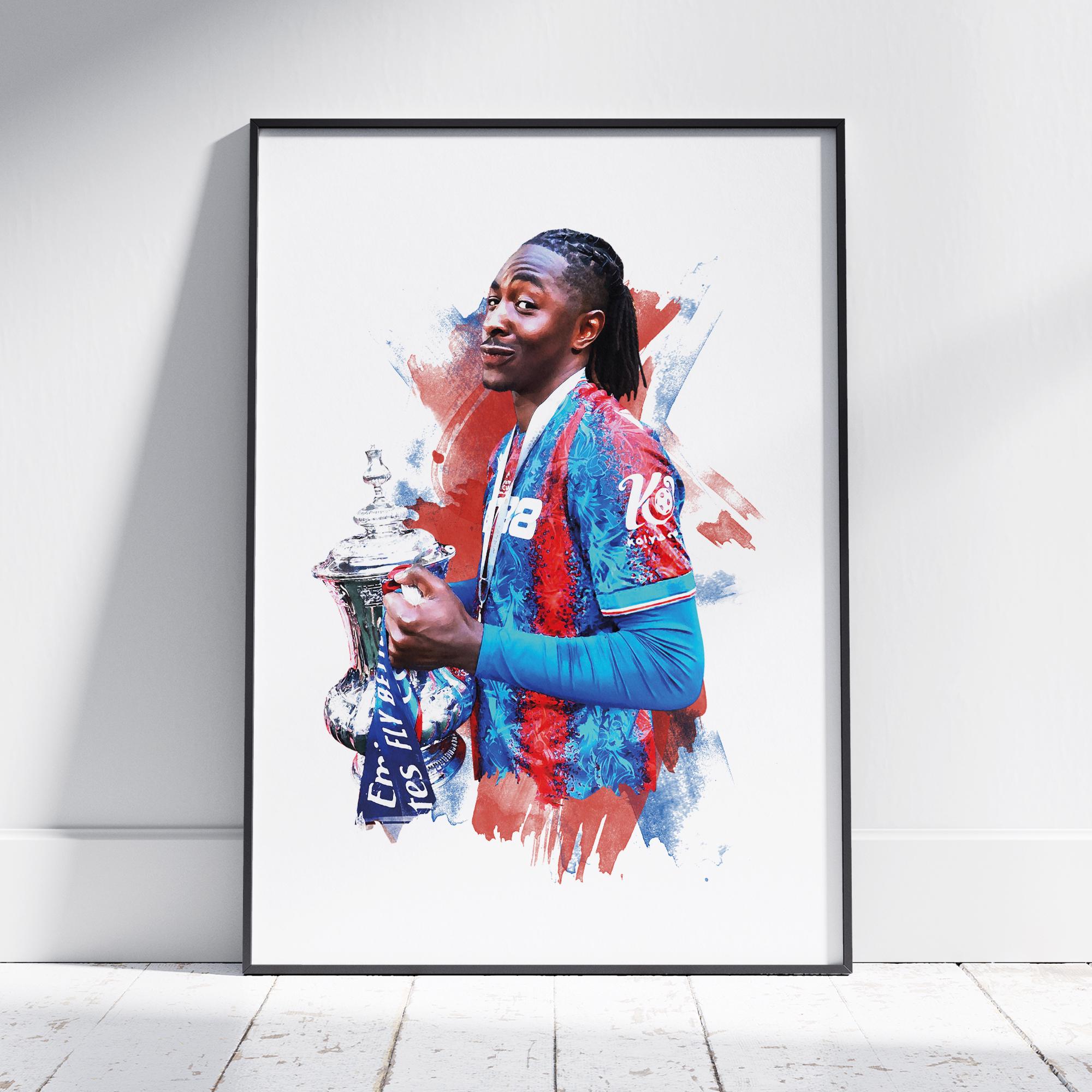Eberechi Eze - Trophy - 2024/25 - Football Poster - Football Print