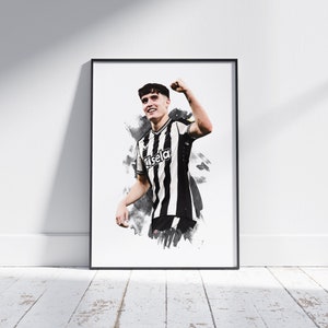 Tino Livramento - 2023/24 - Football Poster - Football Print