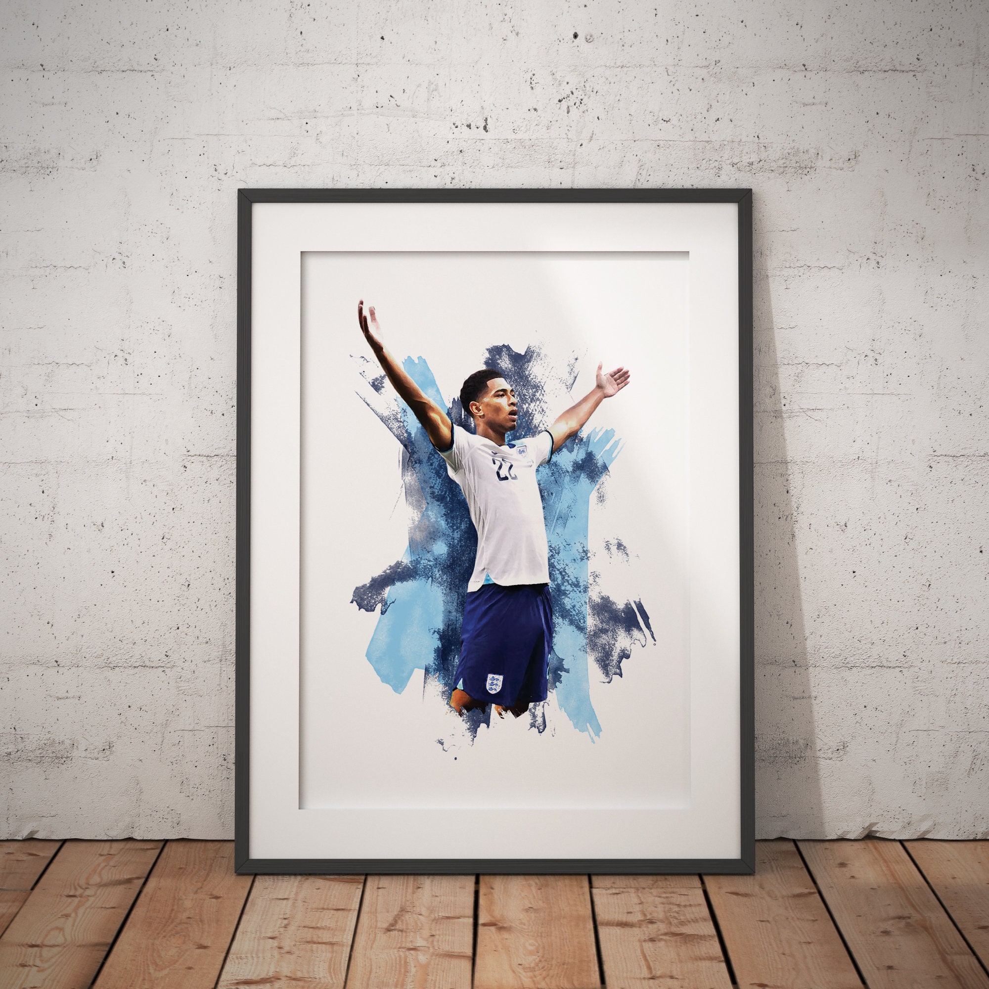 Jude Bellingham - World Cup 2022 - Football Poster - Football Print