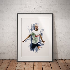 Harry Kane - Football Poster - Football Print
