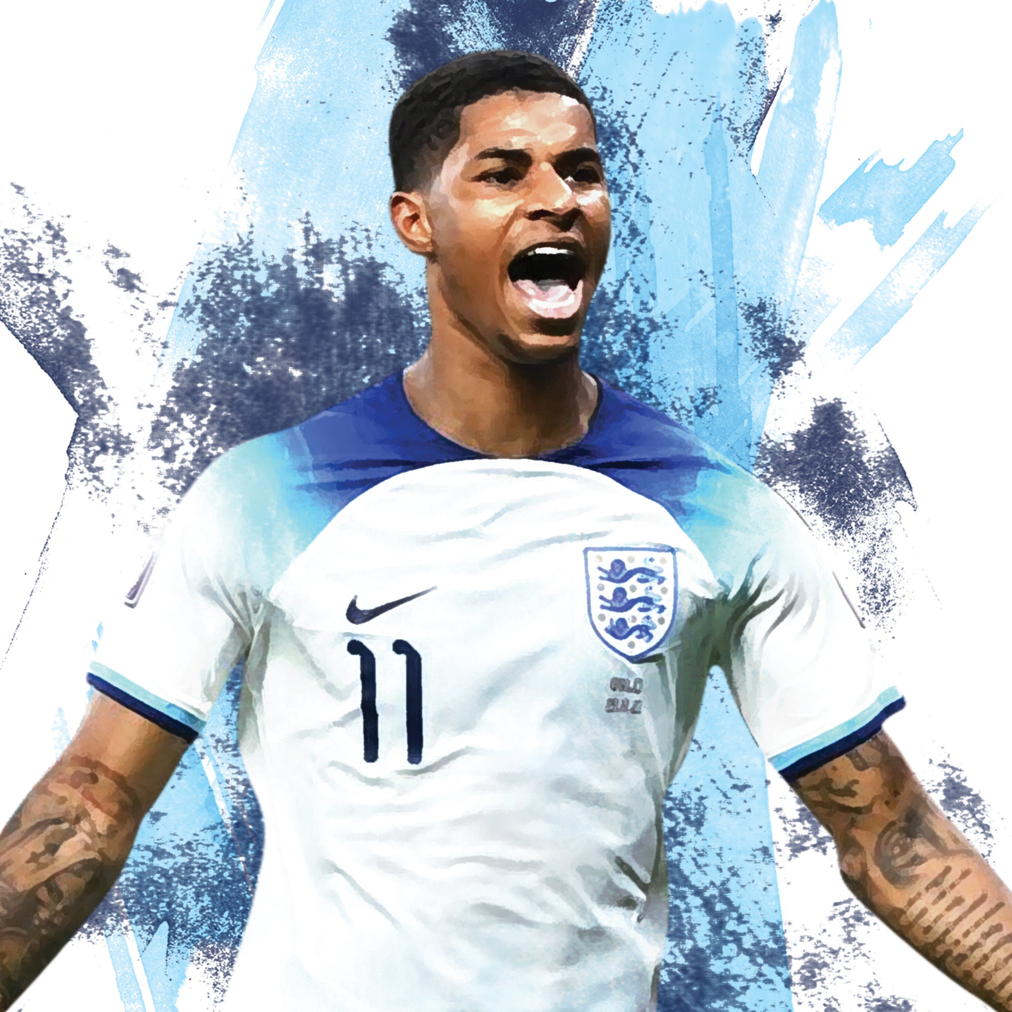Marcus Rashford Infographic Marcus Rashford - Football Poster - Football Print - Etsy