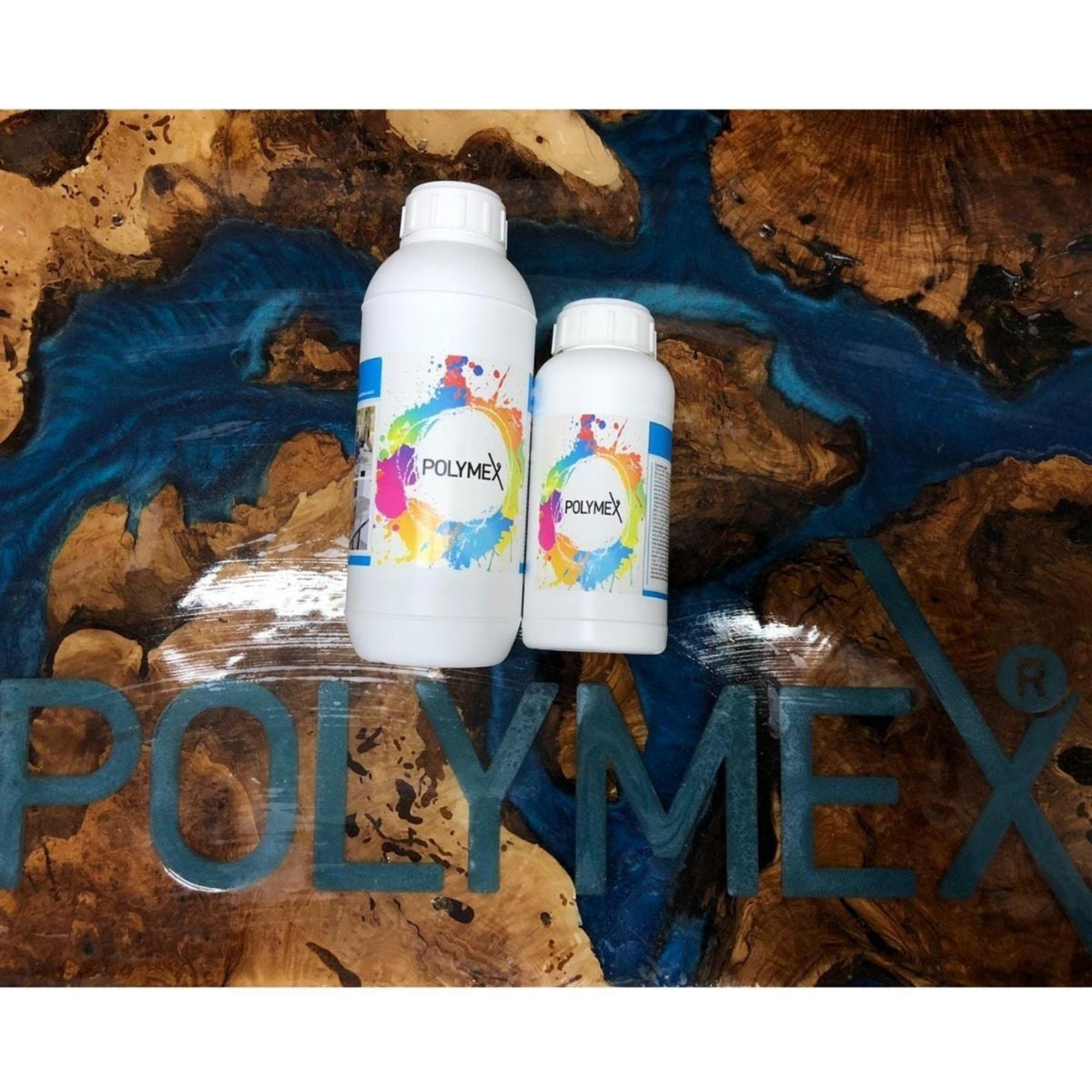 POLYMEX Crystal Clear Epoxy Resin & Hardener 2:1 Mixing Ratio Multi Purpose  