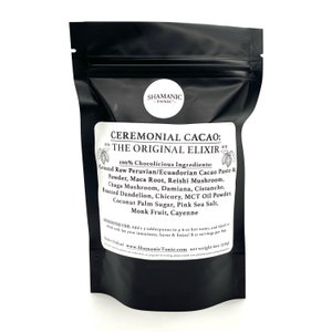 Ceremoniële cacao: **Het originele elixer**