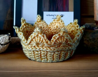 Reusable Crochet Crown headband , Crown Ear Warmer, Reusable Birthday Christmas crown Gift perfect for any age , gift for kids, gift for her