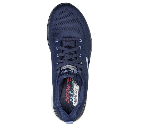 rechtbank Stoffelijk overschot Noord Amerika Skechers Navy Women Glide Step Shoes Air Memory Foam Mesh - Etsy