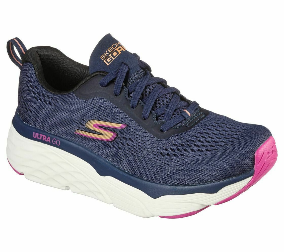 Skechers Navy Max Cushioning Shoes Memory Foam Women's Sport Soft