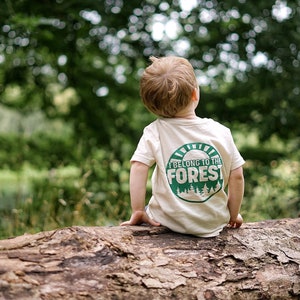 I belong to the Forest Personalised organic Kids T-shirt image 1