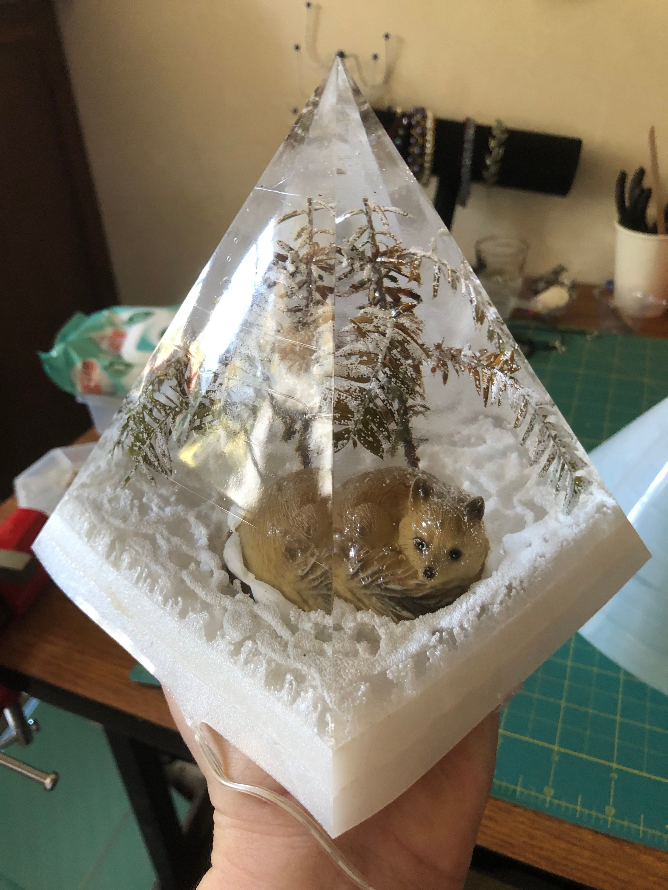 Pyramide Renard Lumineuse