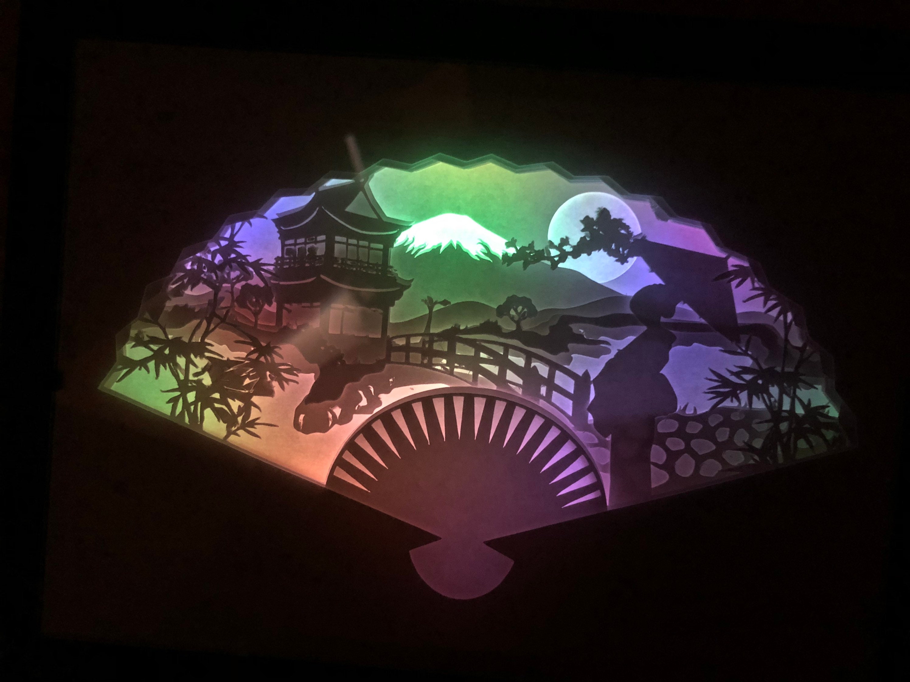 Cadre Lumineux Japon