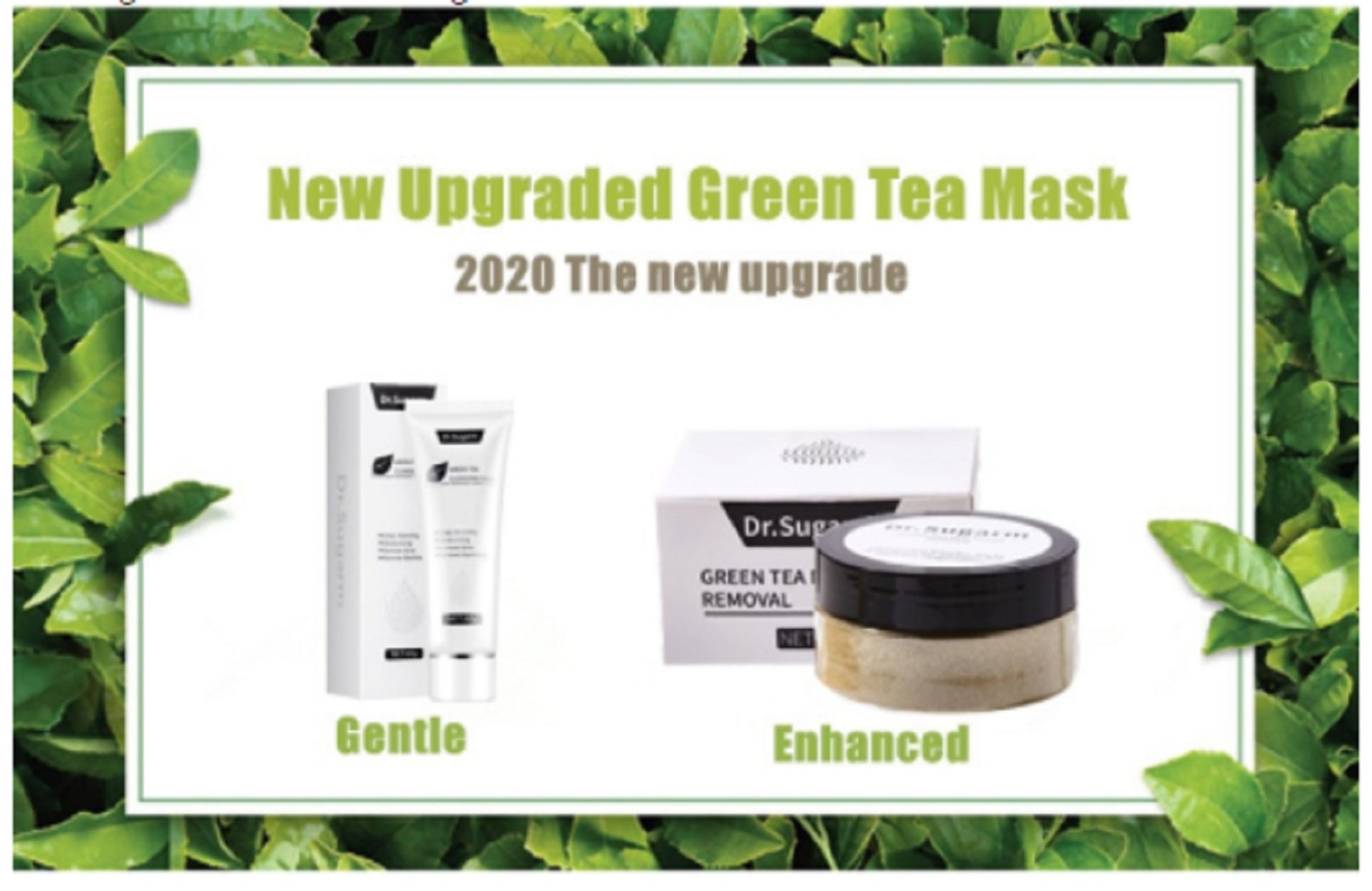 40g Dr.Sugarm Green Tea Blackhead Mask Skin Care Remove Acne Etsy