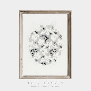 Minimalist Neutral Botanical Sketch | Vintage Flower Art Print | Rustic Floral Drawing | Elegant Farmhouse Wall Art PRINTABLE | 318