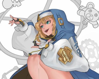 Guilty Gear Bridget 11x17 Inches Poster — Freeze-Ex's Store