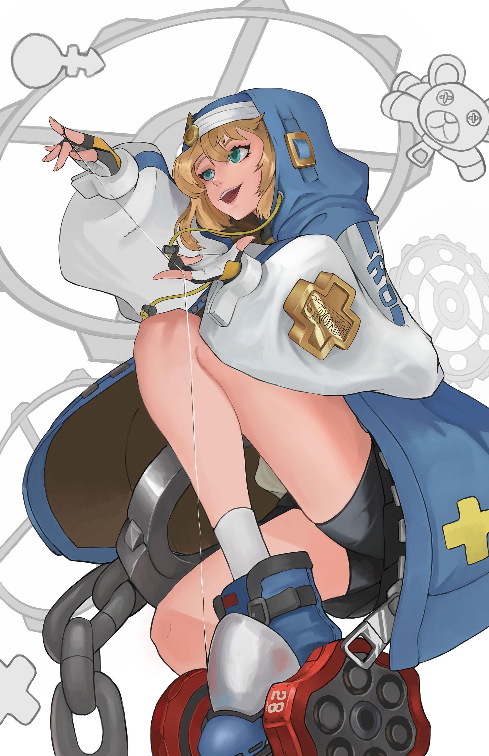 guilty gear strive 2 bridget Photographic Print for Sale by