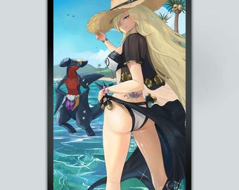 Alolan Paradise Cynthia (11 x 17)-print