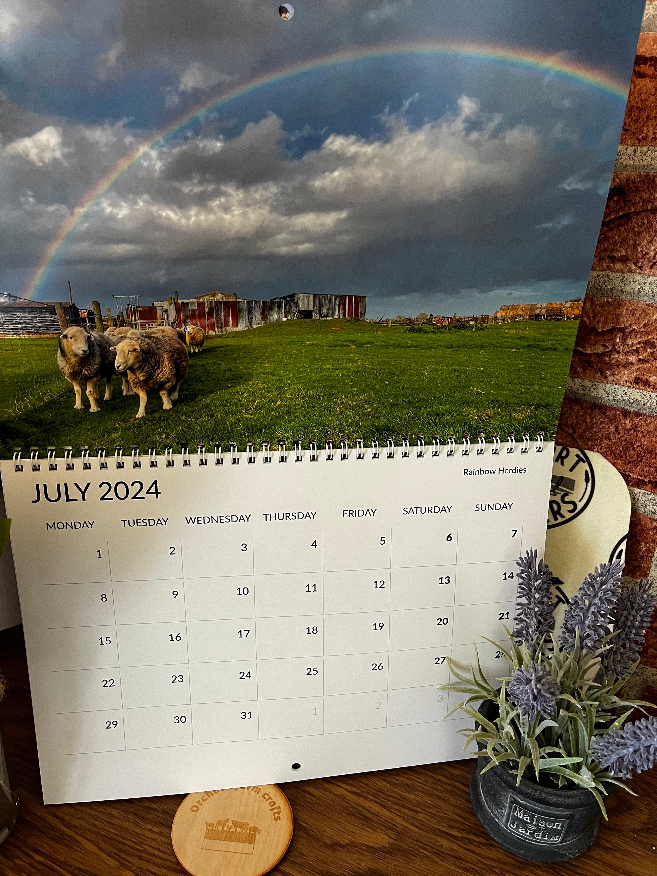 Herdwick Sheep 2024 Calendar Etsy