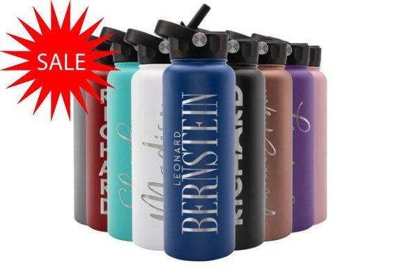 Triple Insulated Stainless Steel Water Bottle with Straw Lid