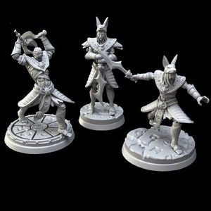 Undead army. Mummy warriors. Egypt gods. D&D, RPG, Pathfinder, Resin Miniature, Figurine 3D Printed Fantasy 28mm 32mm up to 200mm
