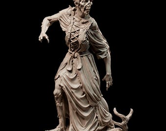 Zombie Villagers. Ghoul.  D&D, RPG, Pathfinder, Resin Miniature, Figurine