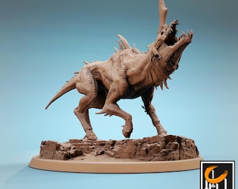Demon dogs . Lord of the print, Fantasy, Tabletop, Miniature, DnD, Pathfinder