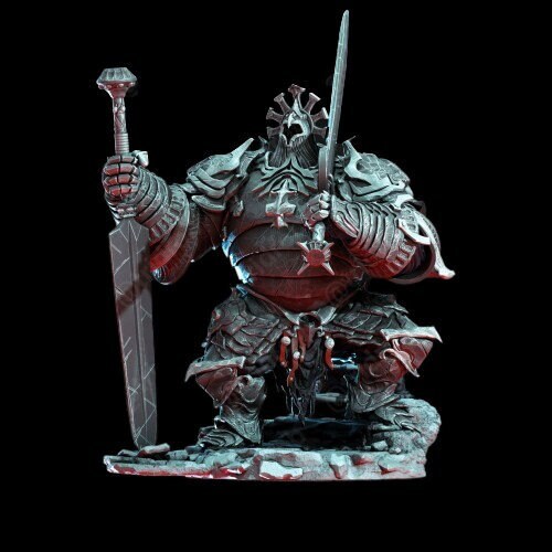 Undead army. Animated Armor. D&D, RPG, Pathfinder, Resin Miniature, Figurine