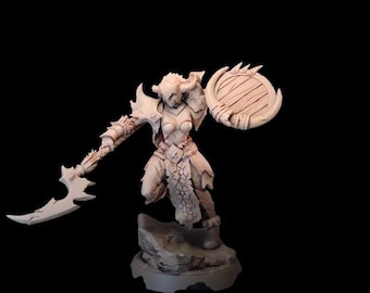 Barbarian hunter clan  D&D, RPG, Pathfinder, Resin Miniature, Fantasy, DnD