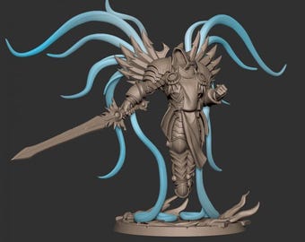 Celestial Fallen Angel. Seraphim, Archangel Avatar D&D, RPG, Lord of the print, Pathfinder, Resin Miniature, Fantasy