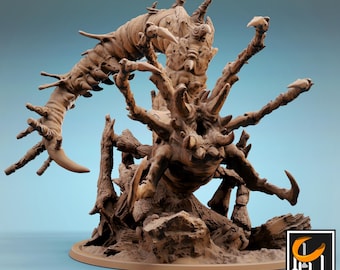 Great Furor. Mythical creature. Forest Demon. Fantasy. D&D, Pathfinder. Figurine. Miniature.  Tabletop.