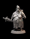 Forest witch. Hag. D&D, RPG, Pathfinder, Resin Miniature, Figurine. Fantasy product logo