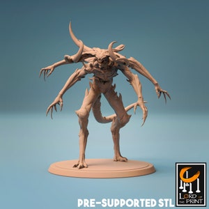 Horned demon army. Apocalypse. Lord of the Print. D&D, RPG, Pathfinder, Resin Miniature, Figurine