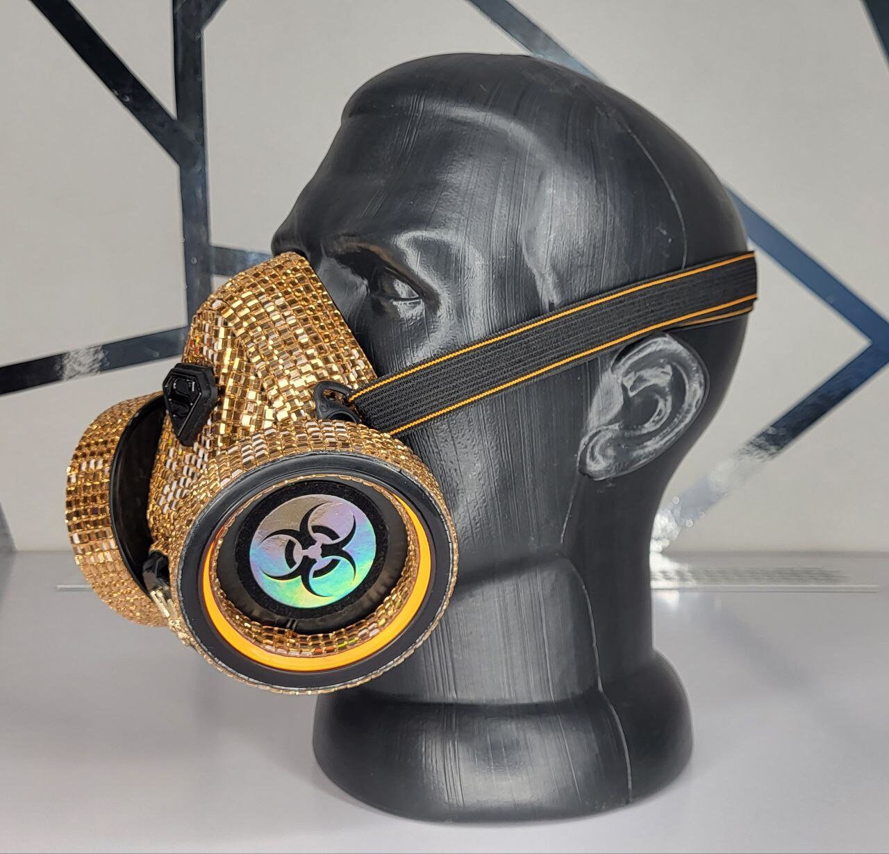 Burning Man Gas Mask Made in Ukraine Cyperpunk Mask Etsy