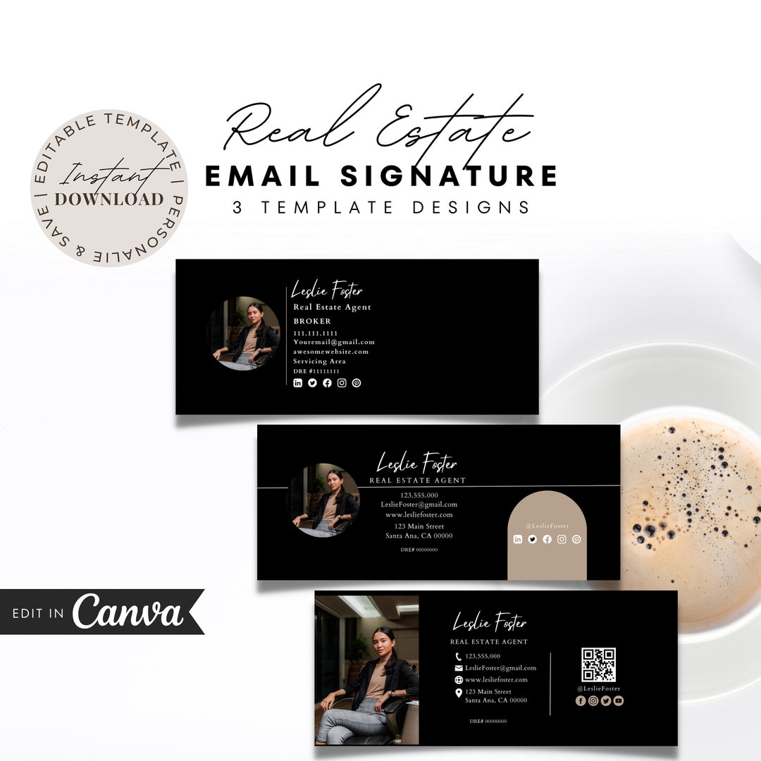 Email Signature Template Real Estate Email Signature Real Estate Email Signature Template Real Estate Email Signature Real Estate
