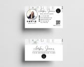 Modern Real Estate Business Card | Realtor Marketing | Printable Business Card | Editable Canva Template