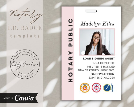 Notary Id Card