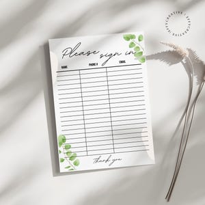 Welcome Please Sign In Template for Realtors Open House Sign In Sheet Editable Canva Template Real Estate Events Guest Registration Form