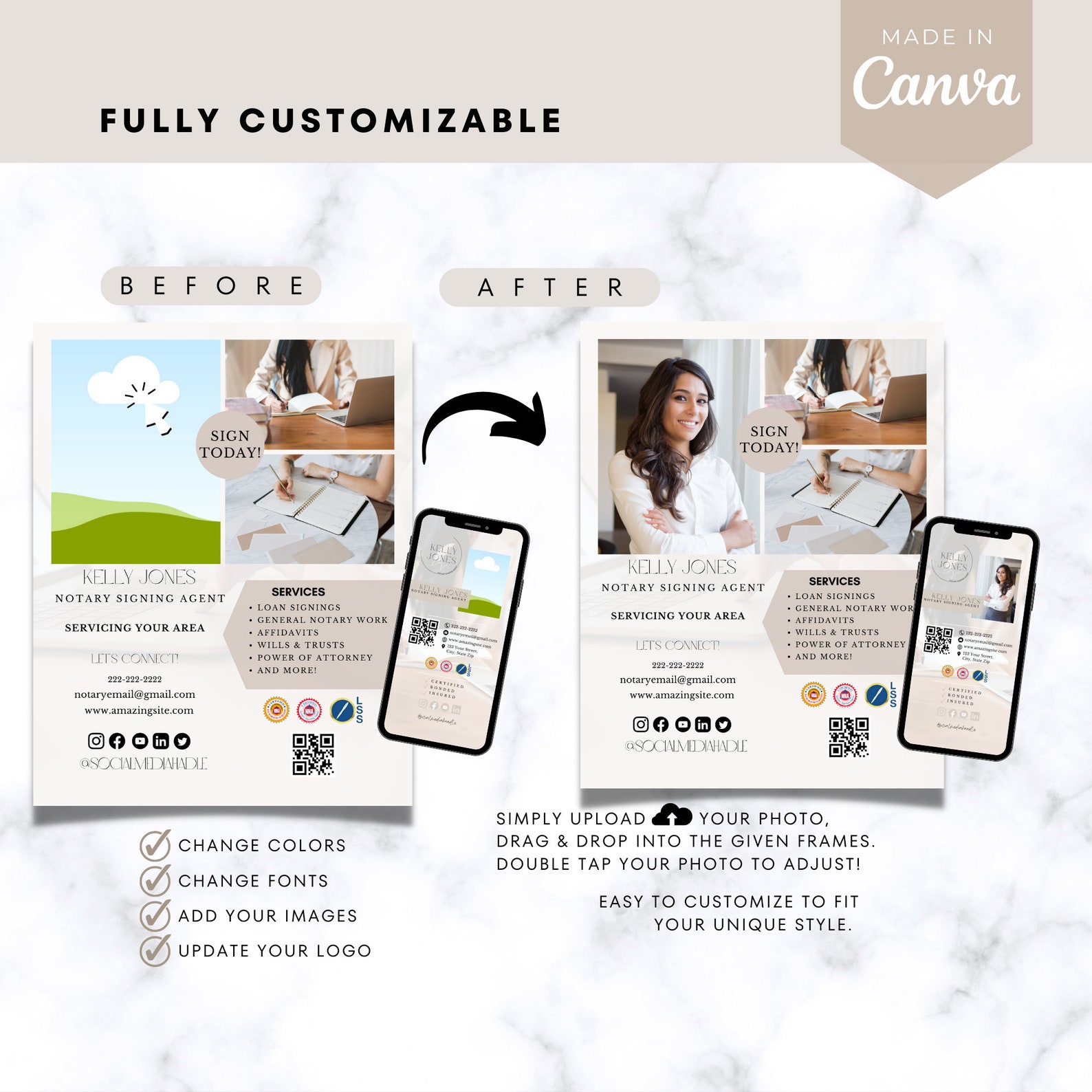 Notary Starter Kit Notary Marketing Loan Signing Agent Etsy