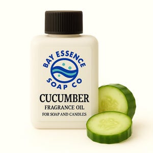 Cucumber Fragrance Oil for Soap & Candle Making, Wax Melts, Bath Bombs, Diffusers 10mls 30mls 100mls