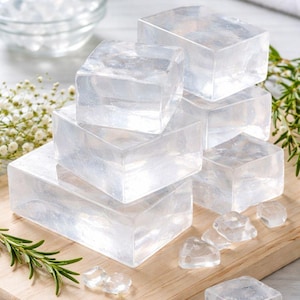 2kg Clear / Transparent Melt and Pour Soap Base SLS Free