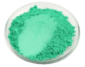 Leaf Green Mica Powder Cosmetic Pigment Soap Bath Bombs Nail Art Eye shadow